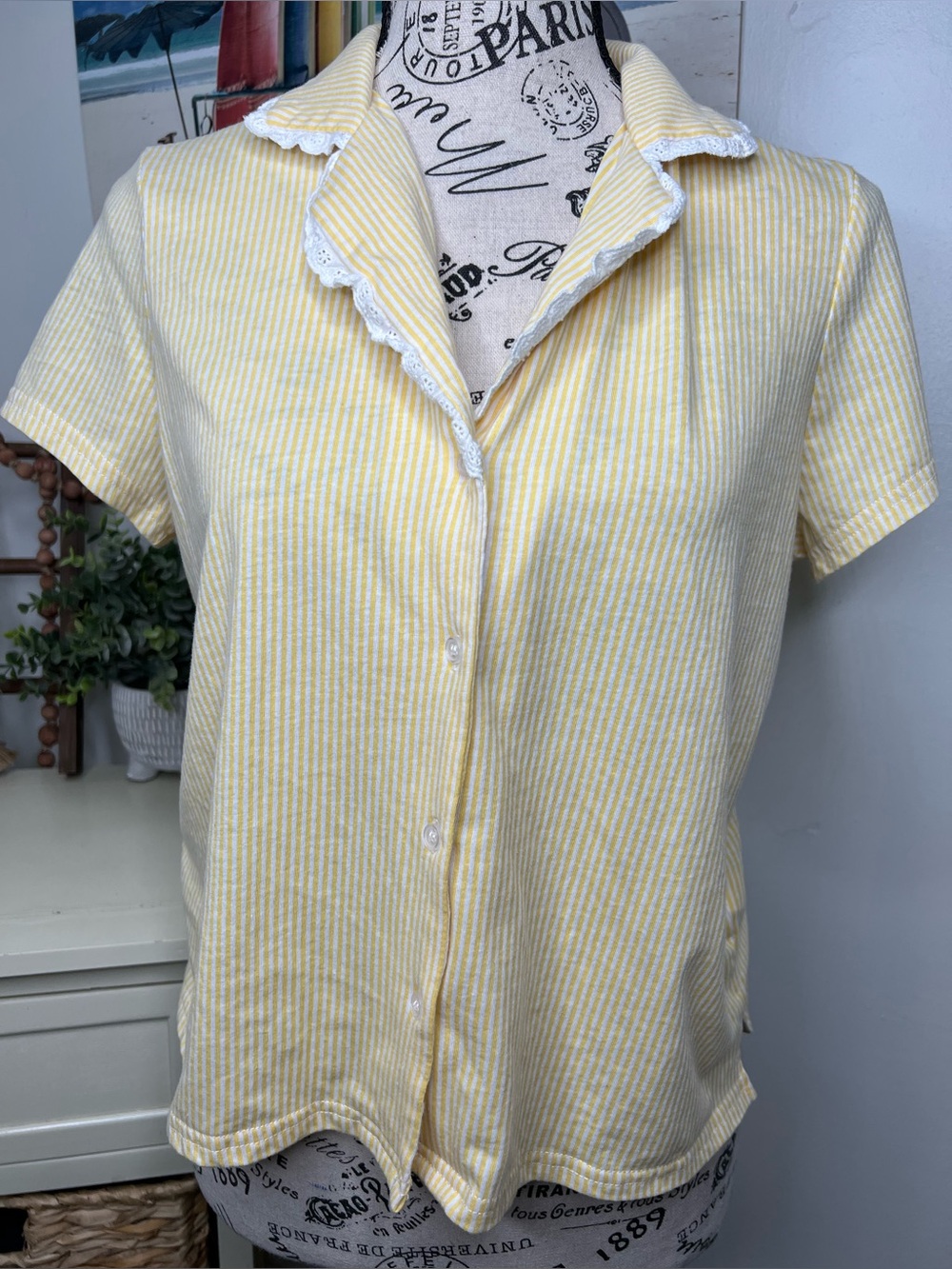 Brand New-Laura Ashley Pajama Top